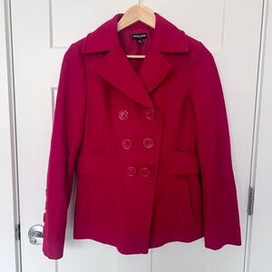 Guess Red Pea Coat - small